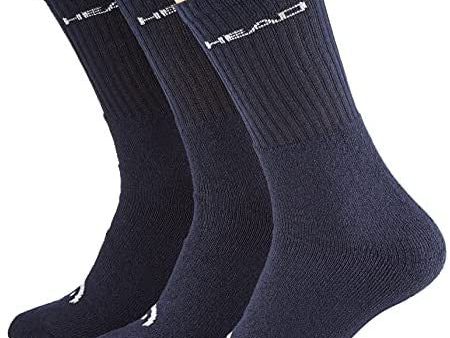 Head Unixex Crew Socks Calcetines de la tripulación, Navy, 39 Regular Unisex Adulto Fashion