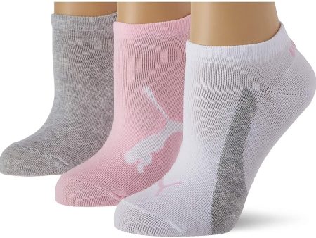 Puma Kids  Bwt Sneaker-Trainer Socks (3 Pack) Calcetines, Pink Grey, 27 30 Unisex niño Online