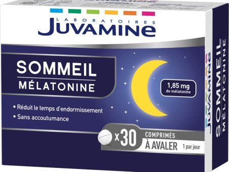 Juvamine - Melatonina Sueño 1.85mg - 30 Tabletas Embalaje Deteriorado For Discount